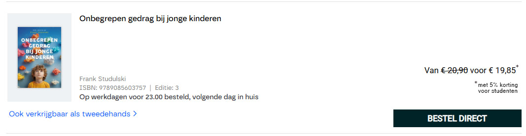Onbegrepen gedrag bij jonge kinderen